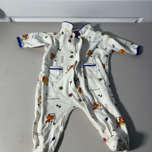 Disney Other - Vintage Disney Winnie The Pooh & Tigger Kids‎ Footie Onesie